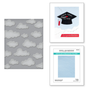 Head in the Clouds Embossing Folder SES-028