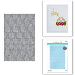 Optical Arches Embossing Folder SES-032