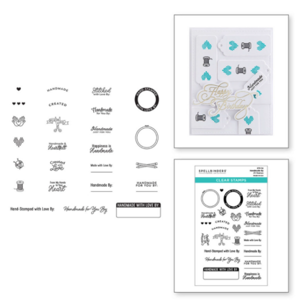 Handmade By Clear Stamp Set STP-114