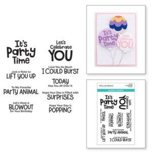 It's Party Time Clear Stamp Set STP-120