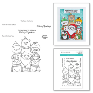 Holiday Group Hug Clear Stamp Set STP-137