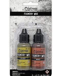Tim Holtz Distress® Foundry Wax Kit #1 Gilded/Mined