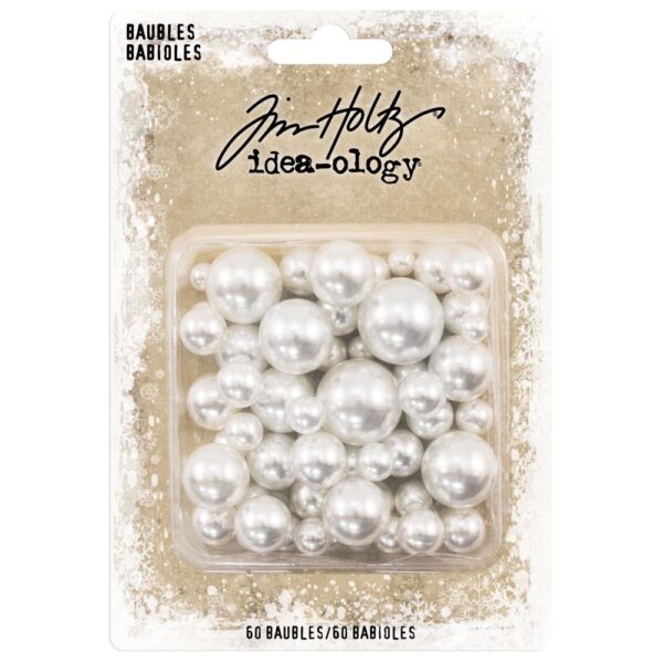 Tim Holtz® Idea-ology™ Findings - Christmas Baubles