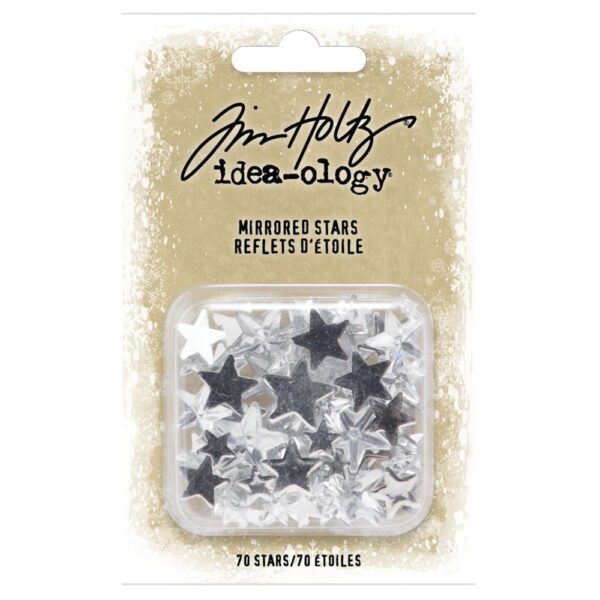 Tim Holtz® Idea-ology™ Findings - Mirrored Stars