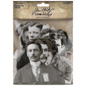 Tim Holtz® Idea-ology™ Paperie - Paper Dolls, Portraits