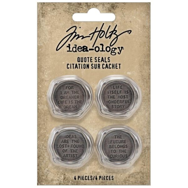 Tim Holtz® Idea-ology™ Findings - Quote Seals