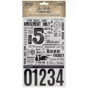 Tim Holtz® Idea-ology™ Paperie - Remnant Rubs, Eccentric