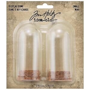 Tim Holtz® Idea-ology™ Findings - Small Display Domes 2/pkg.