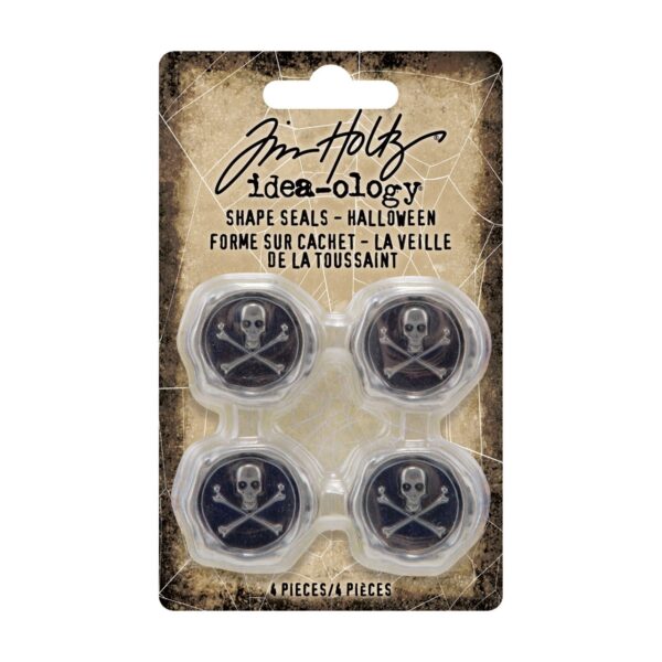 Tim Holtz® Idea-ology™ Findings - Halloween Shape Seals