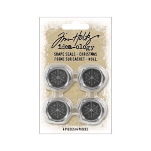 Tim Holtz® Idea-ology™ Findings - Christmas Shape Seals