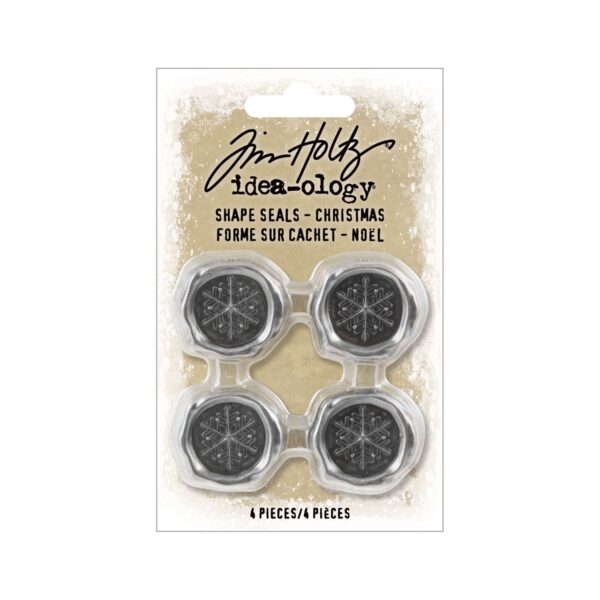 Tim Holtz® Idea-ology™ Findings - Christmas Shape Seals