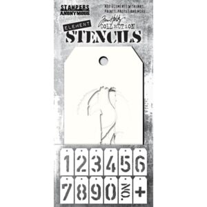 Tim Holtz® Stampers Anonymous Element Stencils -- Freight THEST002