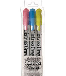 Tim Holtz Distress® Holiday Pearlescent Crayon Set #2