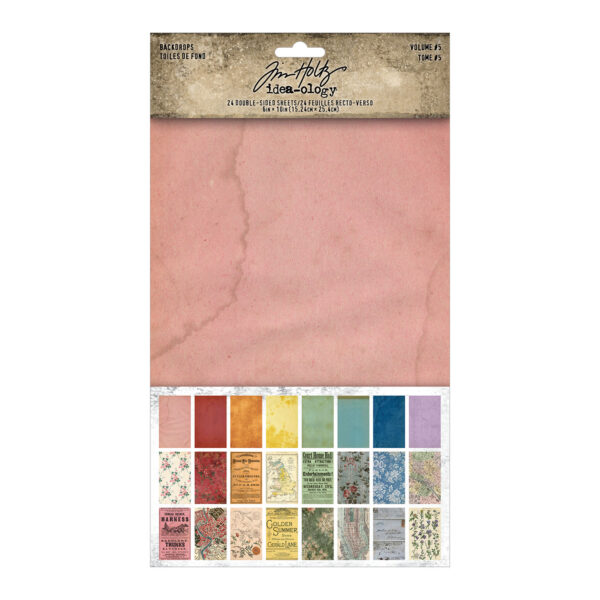 Tim Holtz® Idea-ology™ | Paperie - Backdrops Volume 5
