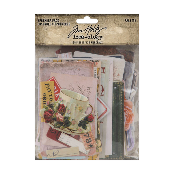 Tim Holtz® Idea-ology™ | Paperie - Ephemera, Large Palette