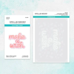 Make a Wish Confetti Stencil and Die Set BD-0751