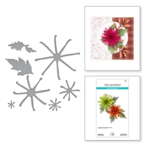Spider Mum Etched Dies S5-576