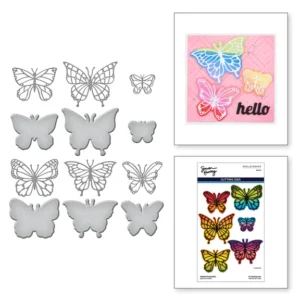Brilliant Butterflies Etched Dies S6-205