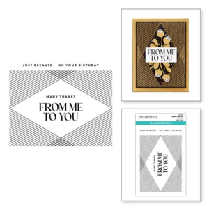 Elegant Diamonds Clear Stamp Set STP-128