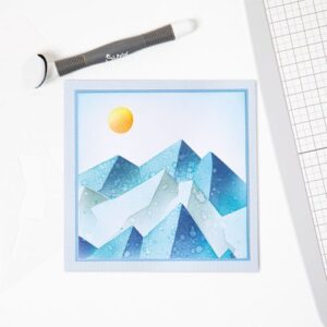 Sizzix Layered Stencils 4PK - Mountain Scene