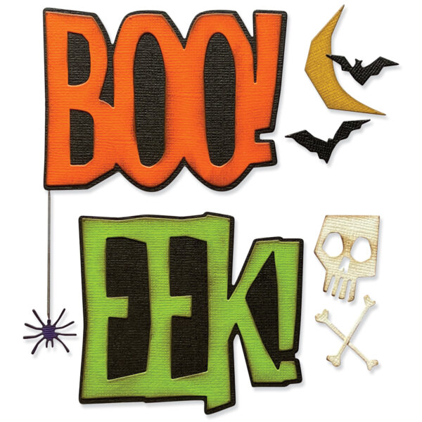 Tim Holtz® Alterations | Sizzix Thinlits™ Die Set 12PK - Big Frights - Image 2