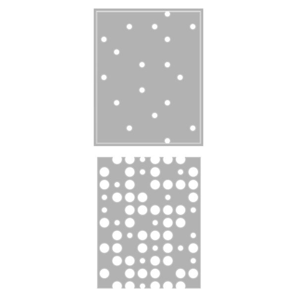 Tim Holtz® Alterations | Sizzix Thinlits™ Die Set 3PK - Layered Dots - Image 3