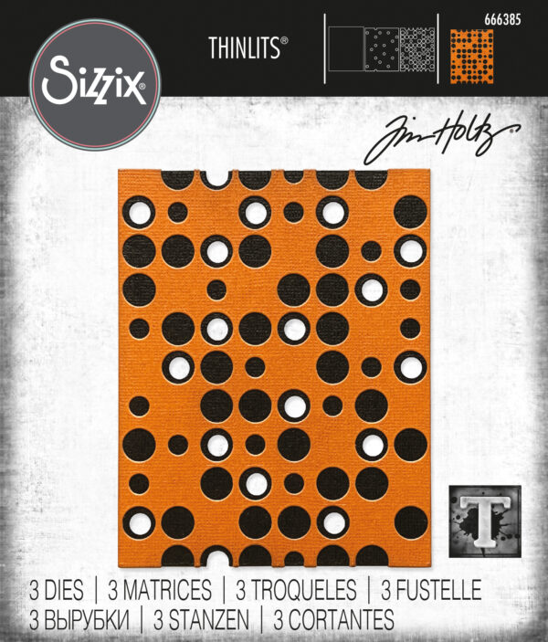 Tim Holtz® Alterations | Sizzix Thinlits™ Die Set 3PK - Layered Dots