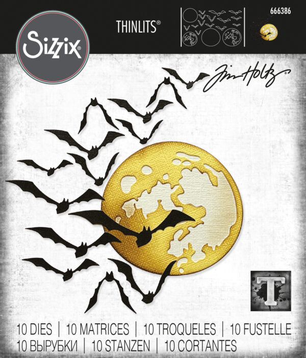 Tim Holtz® Alterations | Sizzix Thinlits™ Die Set 10PK - Moonlight