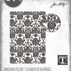Tim Holtz® Alterations | Multi-Level Texture Fades™ Embossing Folder - Tapestry