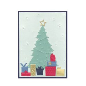 Sizzix Thinlits Die Set 10PK w/Textured Impressions Embossing Folder - Sparkle Tree