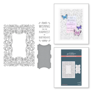 Swirl Birthday Frame BP-022