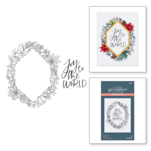 Holiday Foliage Joy Press Plate BP-063