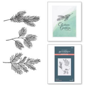 Evergreen Branches Press Plate BP-067