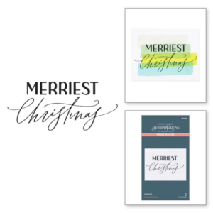 Merriest Christmas Press Plate BP-068