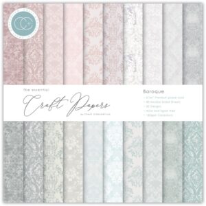 Craft Consortium Double-Sided Paper Pad 6"X6" -- Baroque