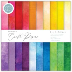 Craft Consortium Double-Sided Paper Pad 6"X6" -- Over the Rainbow