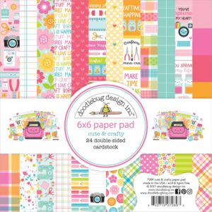 Doodlebug Design Double-Sided Paper Pad 6"X6" - Fun at the Park