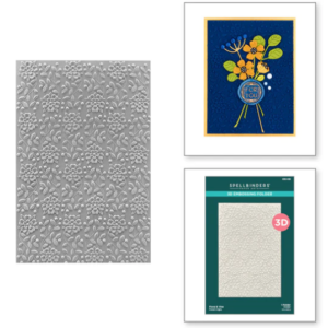Floral & Vine 3D Embossing Folder E3D-058