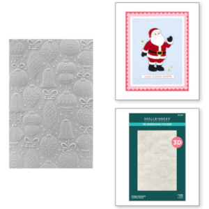 Vintage Ornaments 3D Embossing Folder E3D-064