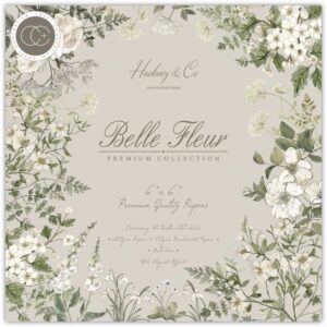 Craft Consortium Double-Sided Paper Pad 6"X6" -- Belle Fleur