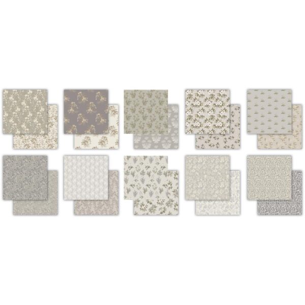 Craft Consortium Double-Sided Paper Pad 6"X6" -- Belle Fleur - Image 2