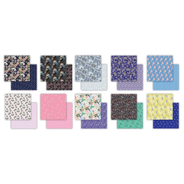 Craft Consortium Double-Sided Paper Pad 6"X6" -- Enchanted Jungle - Image 2