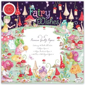 Craft Consortium Double-Sided Paper Pad 6"X6" -- Fairy Wishes