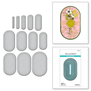 Essential Modern Ovals Etched Dies S4-1266