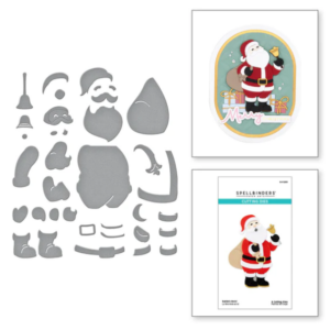 Santa's Here! Etched Dies S4-1289