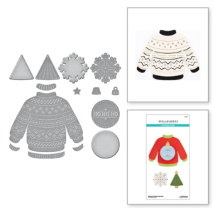 Stitched Christmas Sweater Etched Dies S7-237