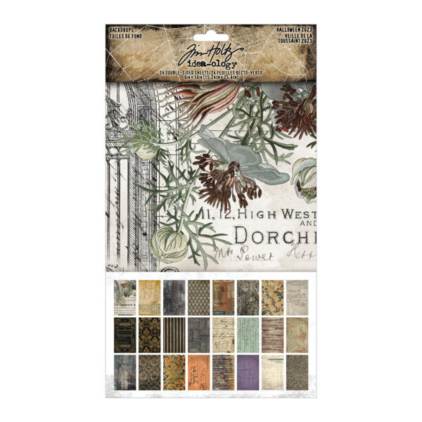 Tim Holtz® Idea-ology™ Paperie - Halloween Backdrops 2023