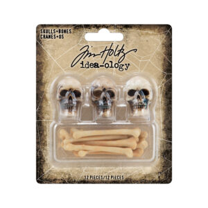 Tim Holtz® Idea-ology™ Findings - Skulls + Bones