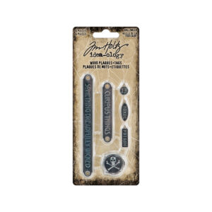 Tim Holtz® Idea-ology™ Findings - Word Plaques + Tags