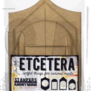 Tim Holtz® Stampers Anonymous Etcetera Facades Thickboards THETC-016